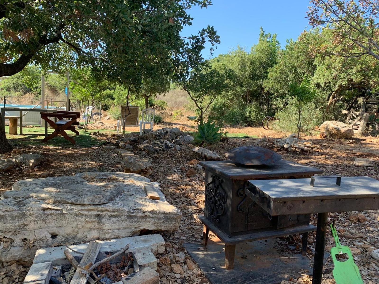 בקתת עץ בחורש במנות - דום גיאודזי - Wooden Cabin In Manot Екстер'єр фото